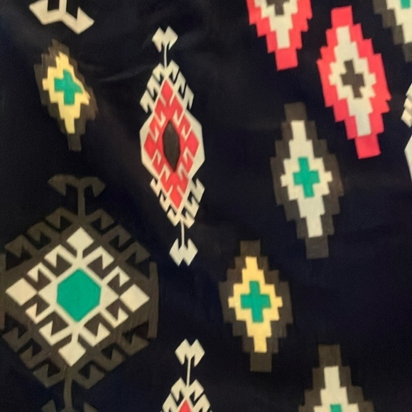 Bebop Printed Skater Dress with Back Cutout - Picture 4 of 6